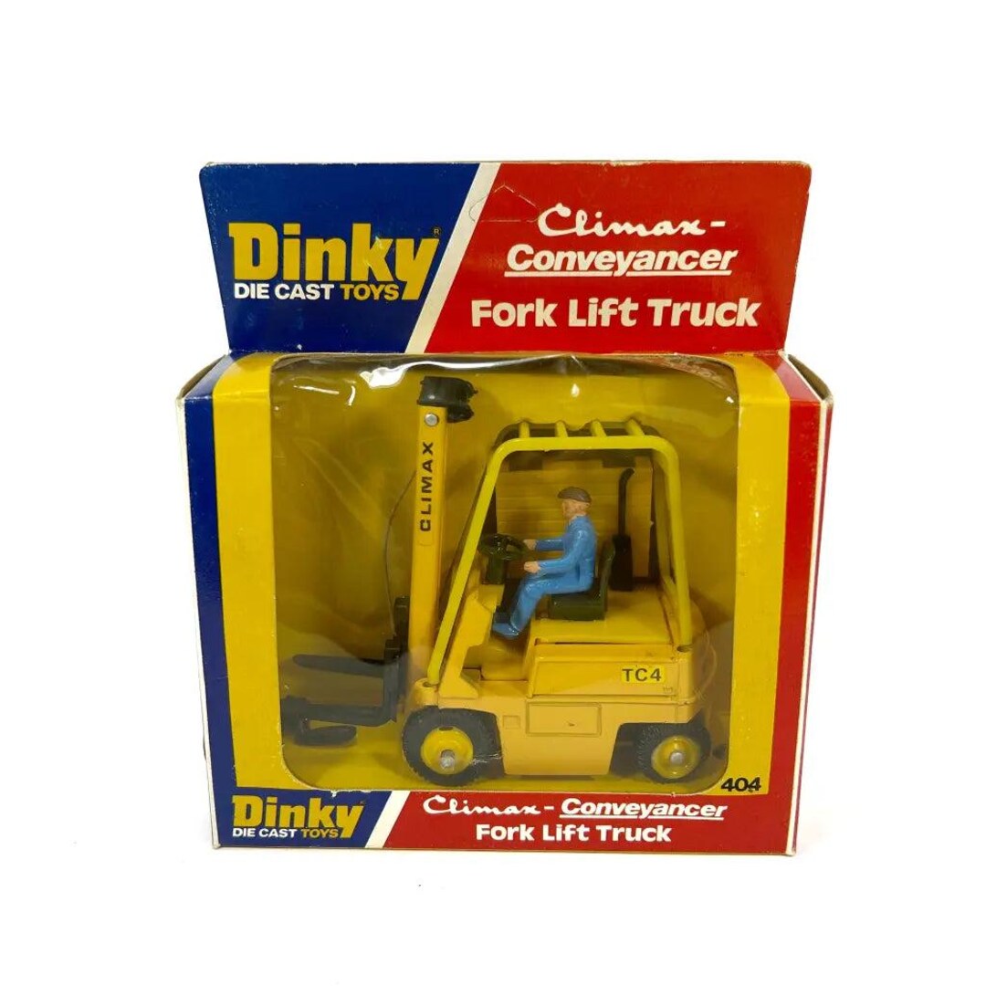 dinky toys　conveyancer fork lift truck Dinky Climax Conveyancer Fork Lift Truck C.1976 - Etsy
