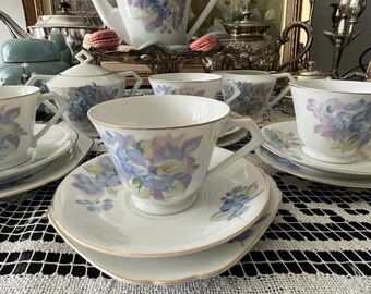 Mid Century Noritake Tea Set 1940's - Etsy