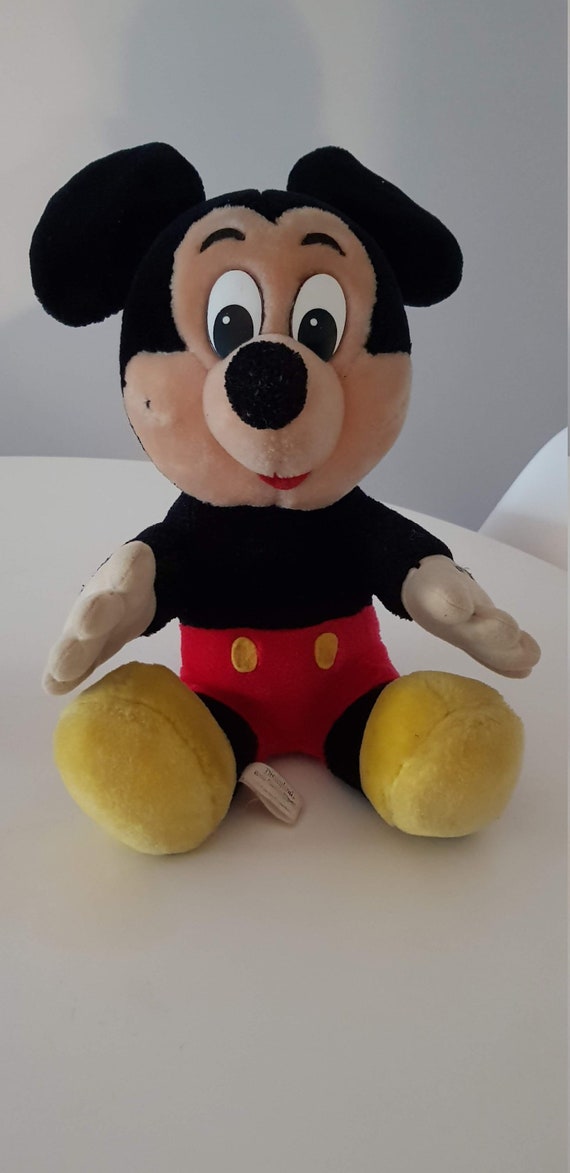 vintage mickey mouse soft toy
