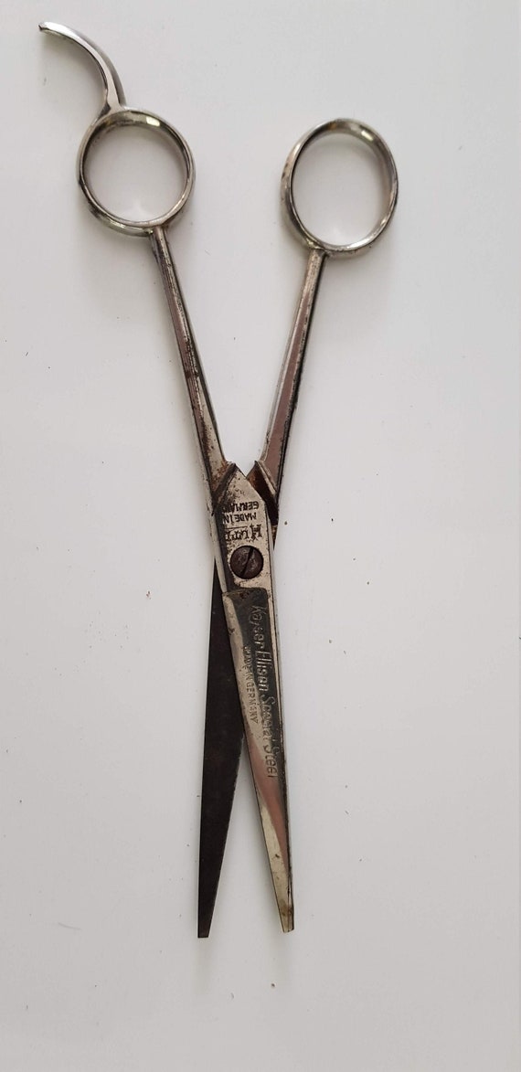 vintage barber scissors