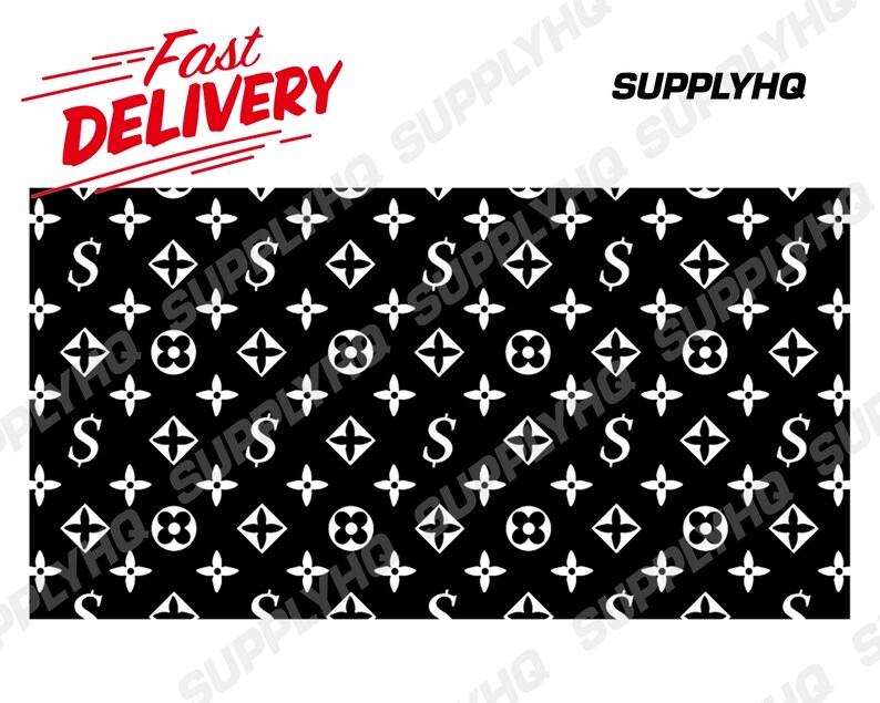 Supreme monogram vinyl painting stencil for shoes /& small objects *high quality*