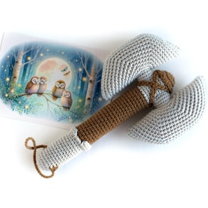 Crochet Labrys Axe Pattern: DIY Viking Warrior Toy (PDF Tutorial) - Etsy