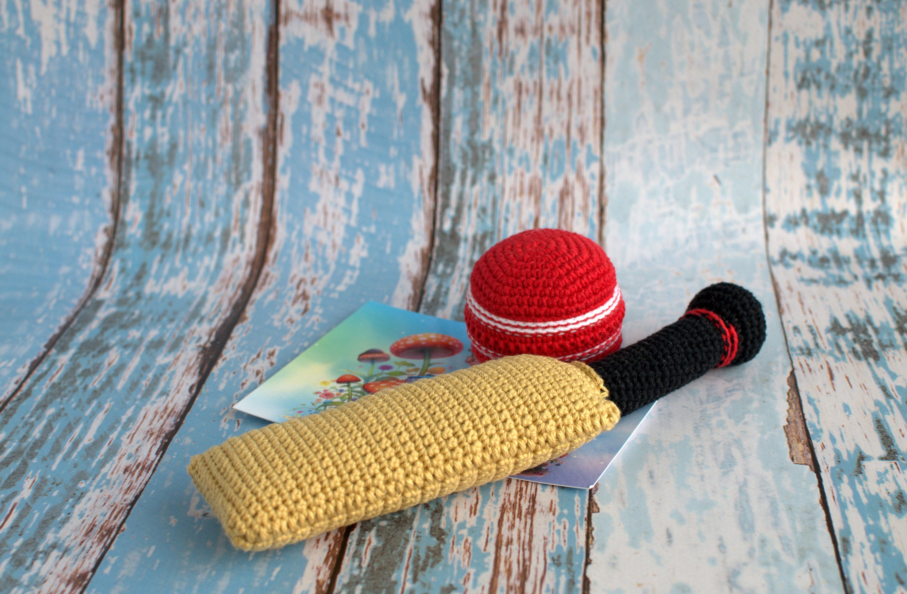 Crochet Cricket Set PATTERN: DIY Sports Toys - Etsy