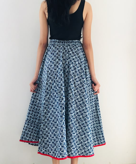 Cotton skirt india hot sale