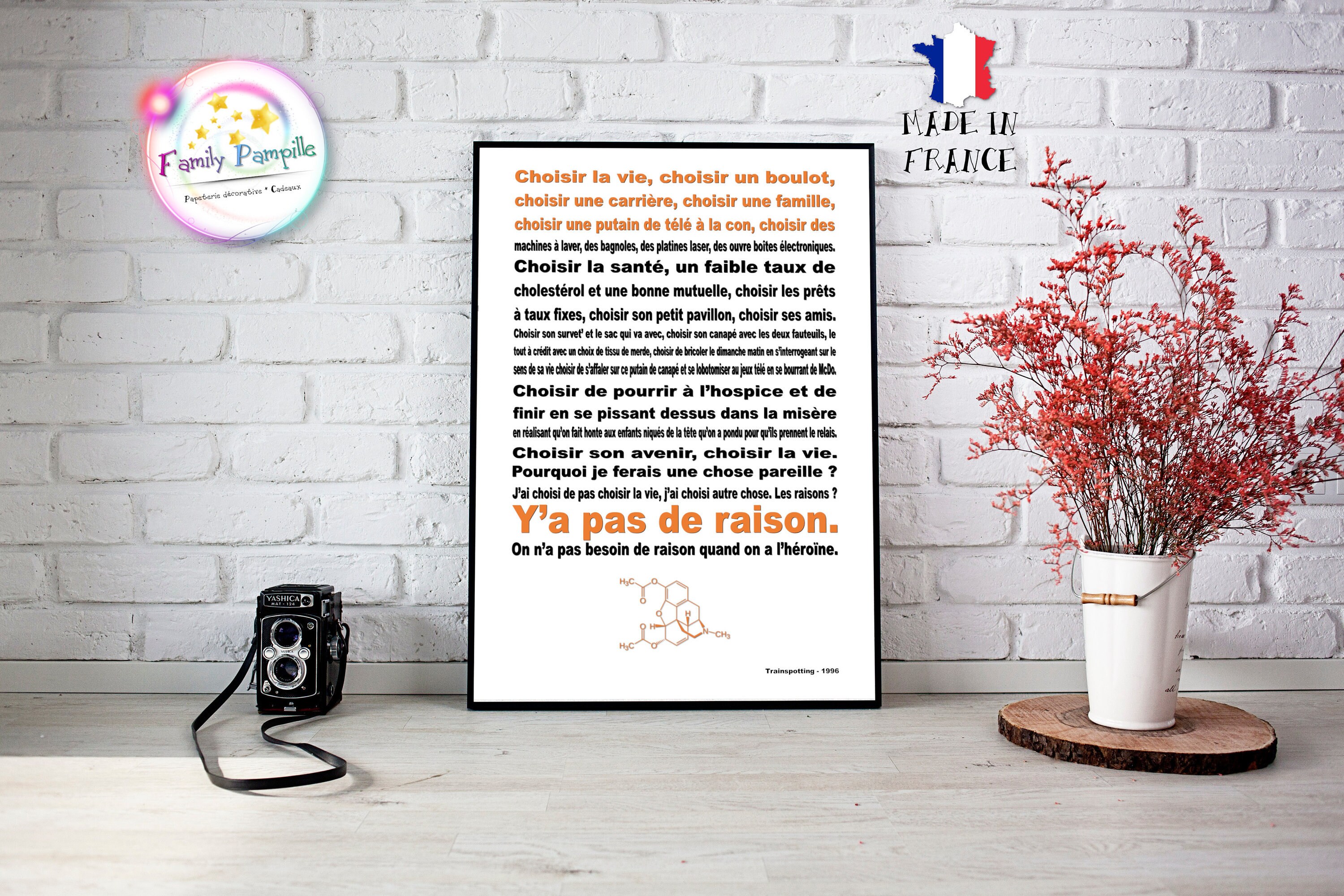 Affiche Choisir Trainspotting