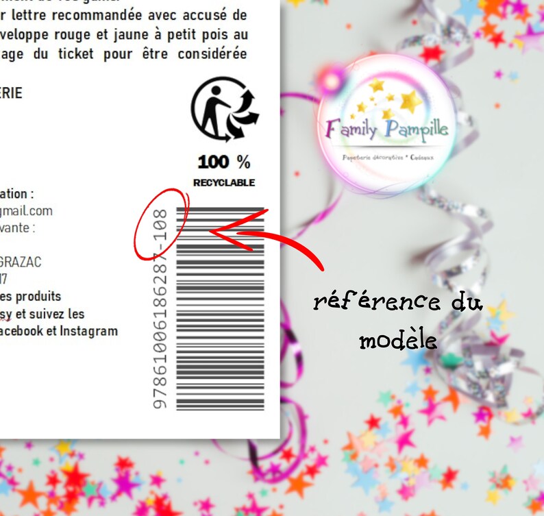 carte à gratter "Jour de Fête" - texte personnalisable toutes occasions : mariage - grossesse - parrain - marraine - témoin - cadeau... image 9