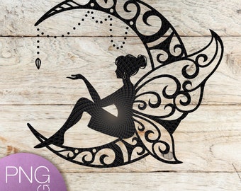 Download Mandala Moon Svg Etsy