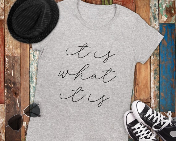 It is what it is svg it is svg what it is svg quote svg wall | Etsy