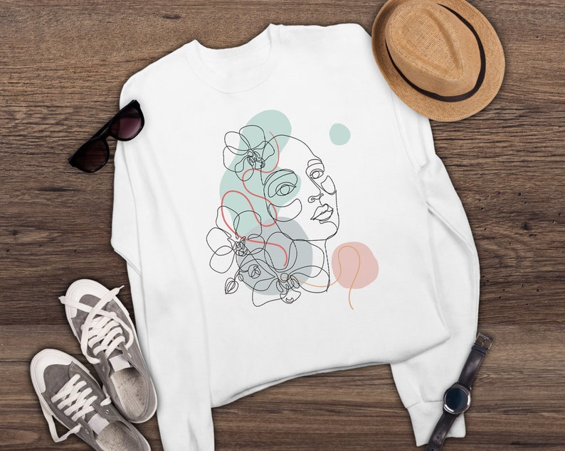 Download floral woman svg floral svg pastel svg silhouette svg face ...