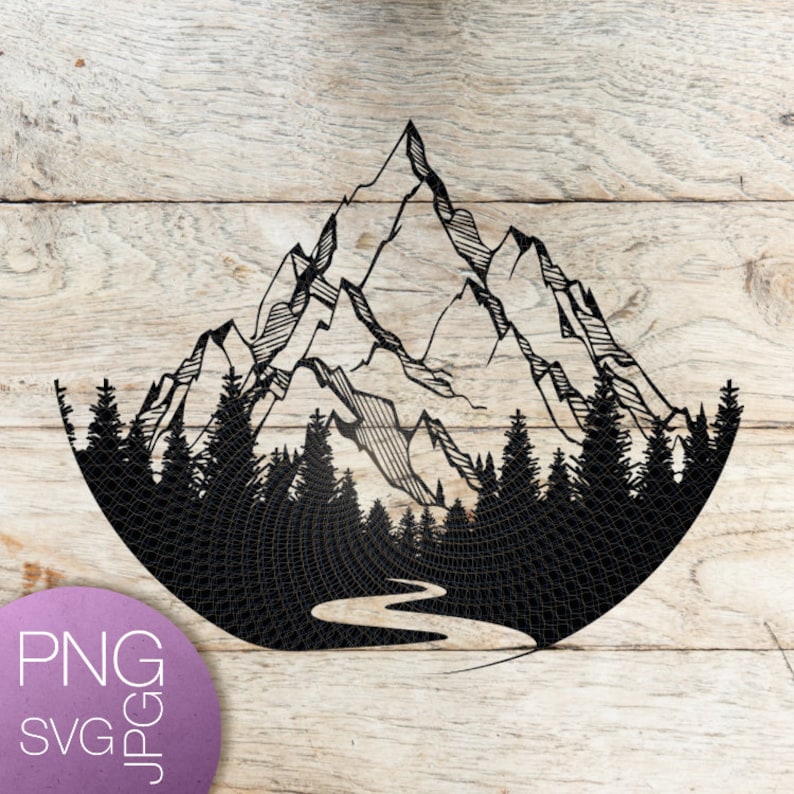 Free Free 311 Mountain Svg Drawing SVG PNG EPS DXF File