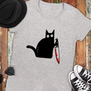 Download Crazy Cat With Knife Svg Killer Cat Svg Funny Cat Svg Etsy PSD Mockup Templates