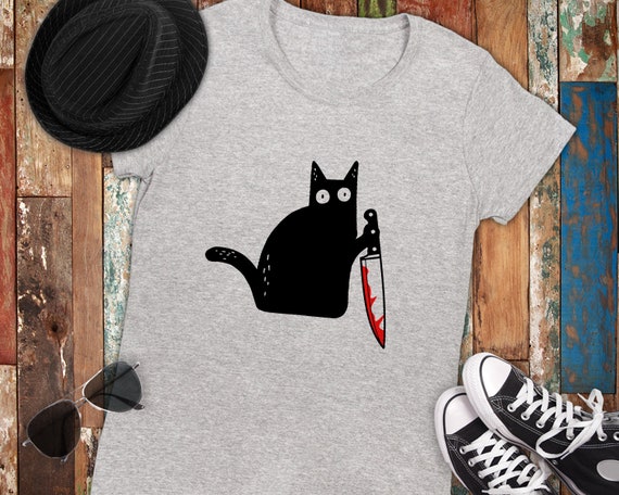 Download Cat Svg Cat With Knife Svg Knife Svg Black Cat Svg Kitty Svg Etsy PSD Mockup Templates