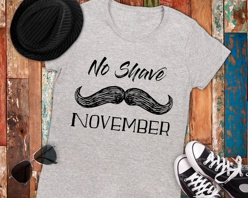 No shave november svg quote movember mustache SVG/PNG/JPG Etsy
