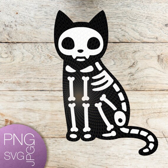 Download Cat Svg Kutty Svg Kitten Svg Skeleton Svg Cat Skeleton Svg Pet Etsy PSD Mockup Templates