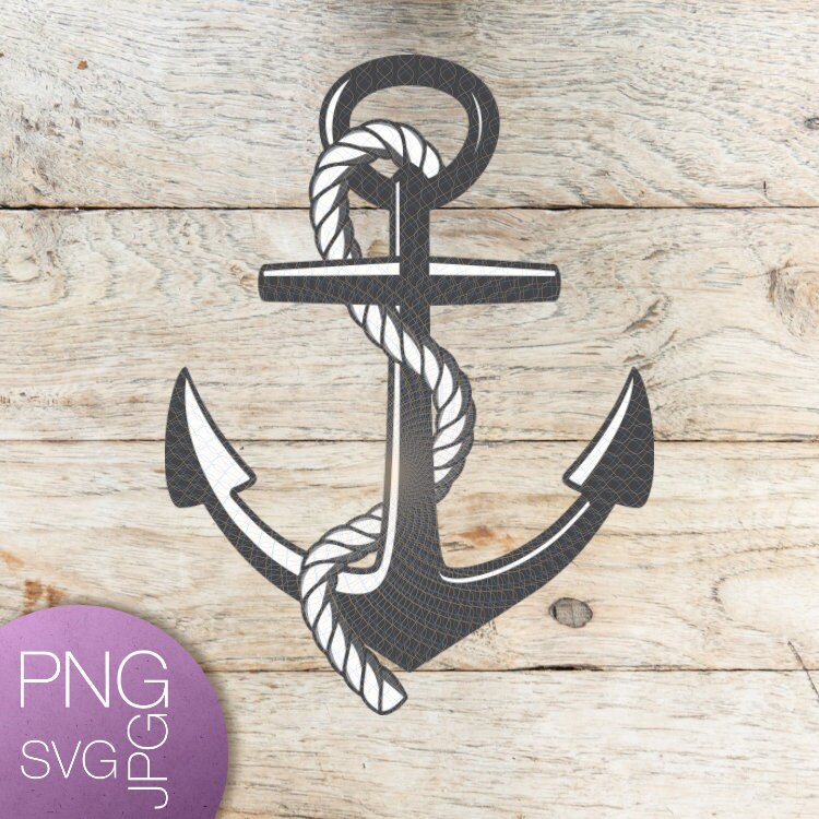 Download Anchor Svg Sea Svg Ocean Svg Water Svg Sailor Svg Steel Svg Etsy