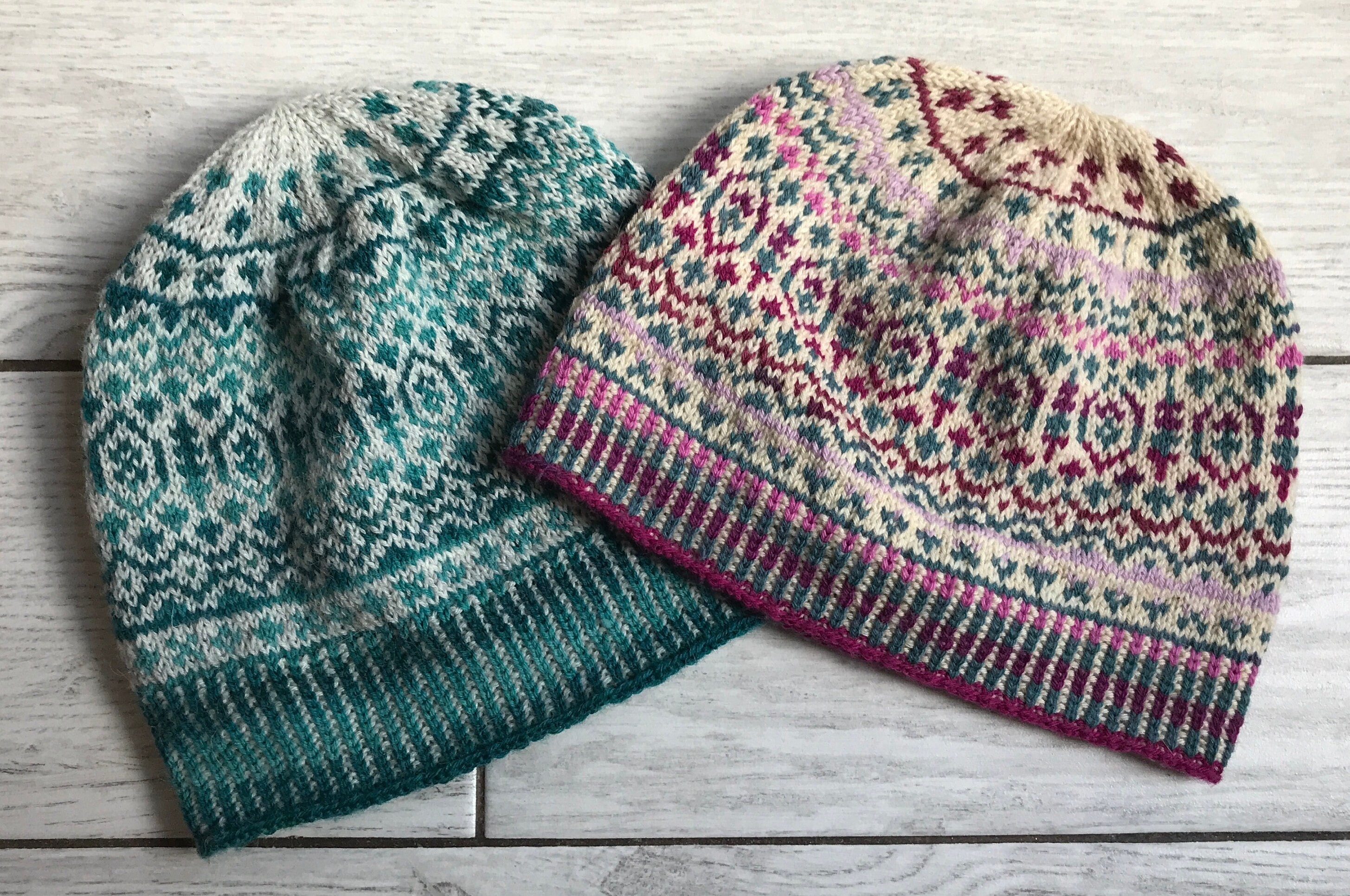 Fair Isle Crochet Beanie - free pattern + video tutorial - For The Frills