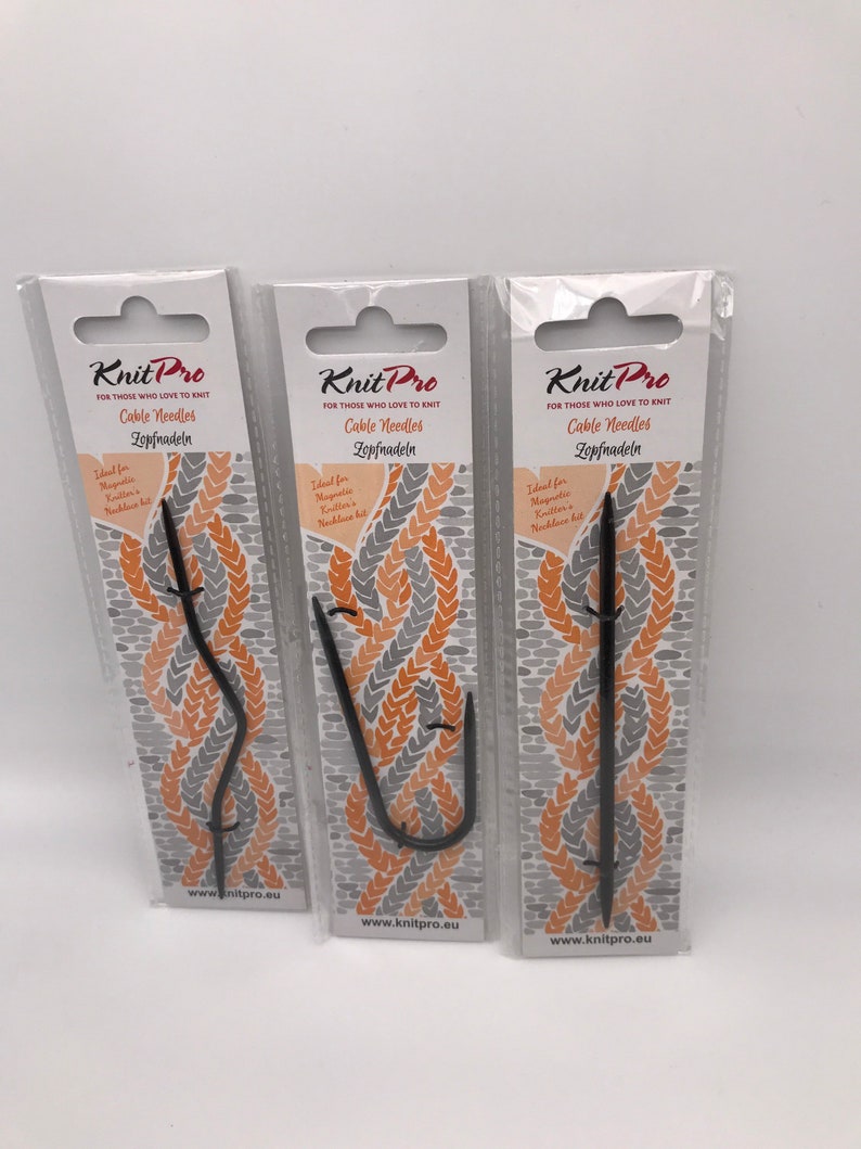 KnitPro Cable Needles various styles part of the Etsy