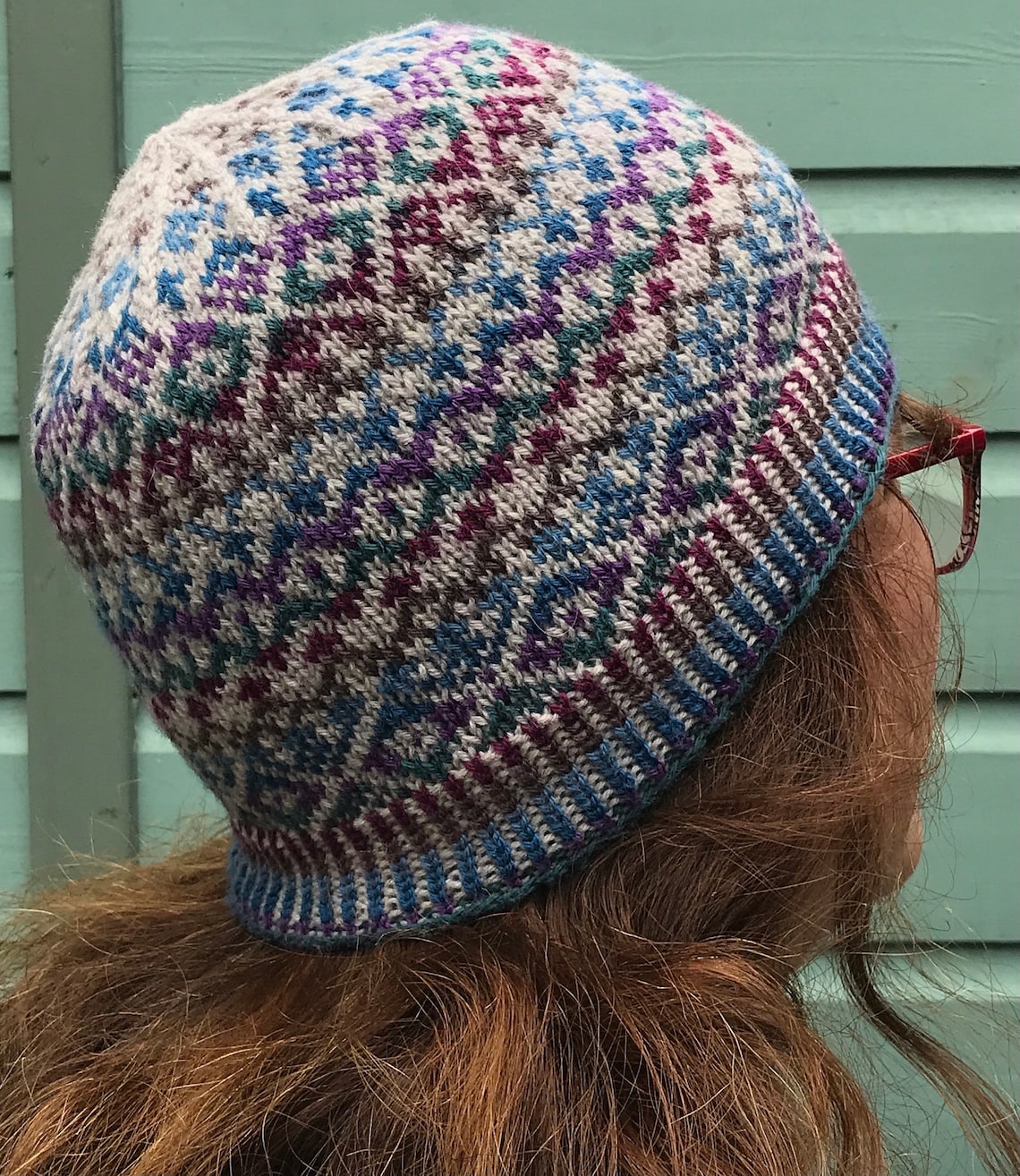 4 Ply Fair Isle Hat Knitting Pattern Digital Download Etsy