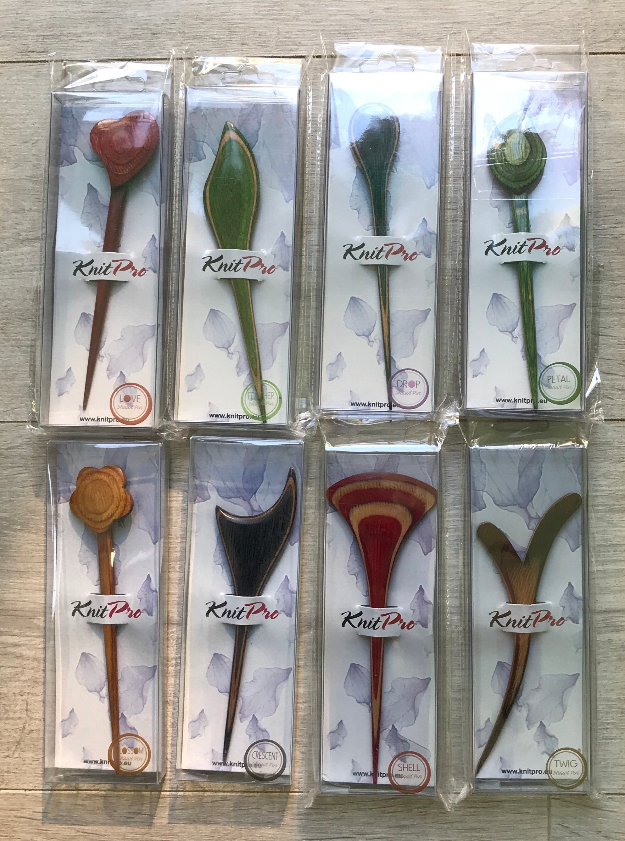 Knit-Pro Flora Shawl Pins