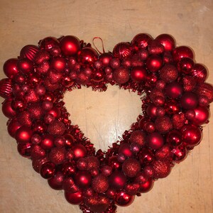 Valentine’s Ornament Wreath