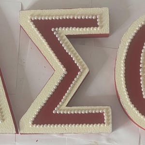 Todas as letras gregas (em destaque Delta Sigma Theta) (sem suportes)