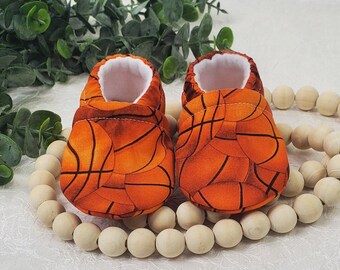 BasketBall Baby Moccasin, Baby Moccasin, BasketBall Baby Shower, Soft Baby Slippers, Baby Boy Moccasin, Baby Girl Moccasin, Soft Shoes,