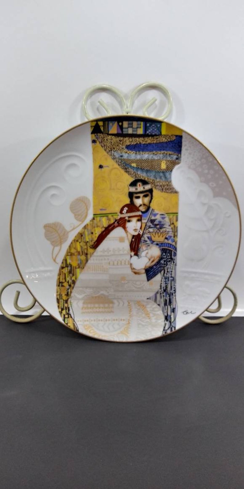 Wall Decor Bathsheba and Solomon Plate Collectible Plate