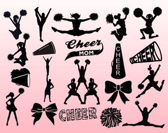 Download Cheerleader Svg Etsy