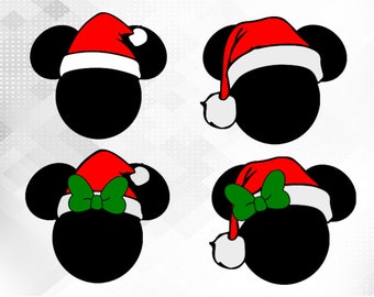 Download Santa Mickey Svg Etsy