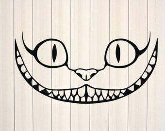 Cheshire Cat Svg Etsy