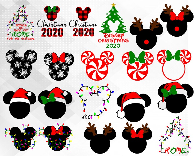 Download Disney Navidad SVG Paquete Navidad Svg Mickey Navidad svg ...