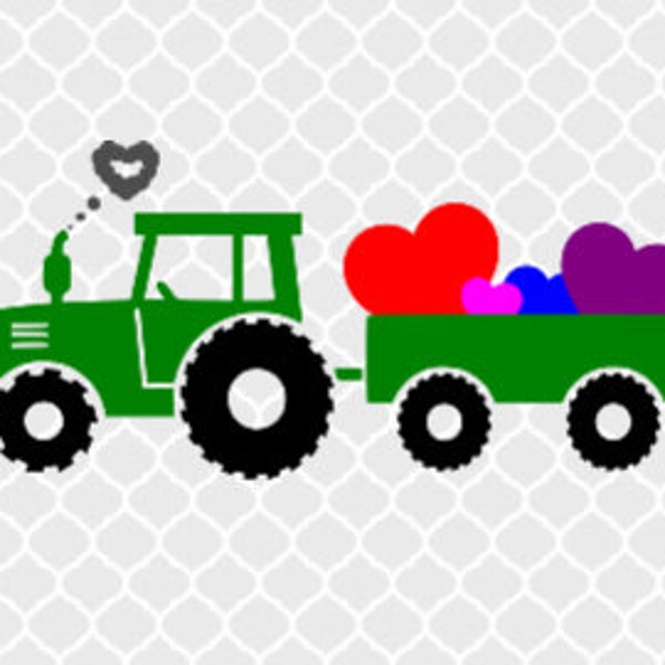 Love Tractor Cricut Etsy Love Tractor Cricut Etsy