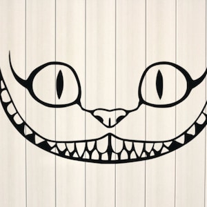 Cheshire cat face svg, Alice in wonderland  svg, vacation svg, cheshire shirts, Cheshire svg, cut files for cricut silhouette