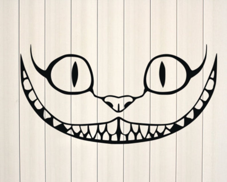 Download Cheshire cat face disney svg Alice in wonderland svg ...