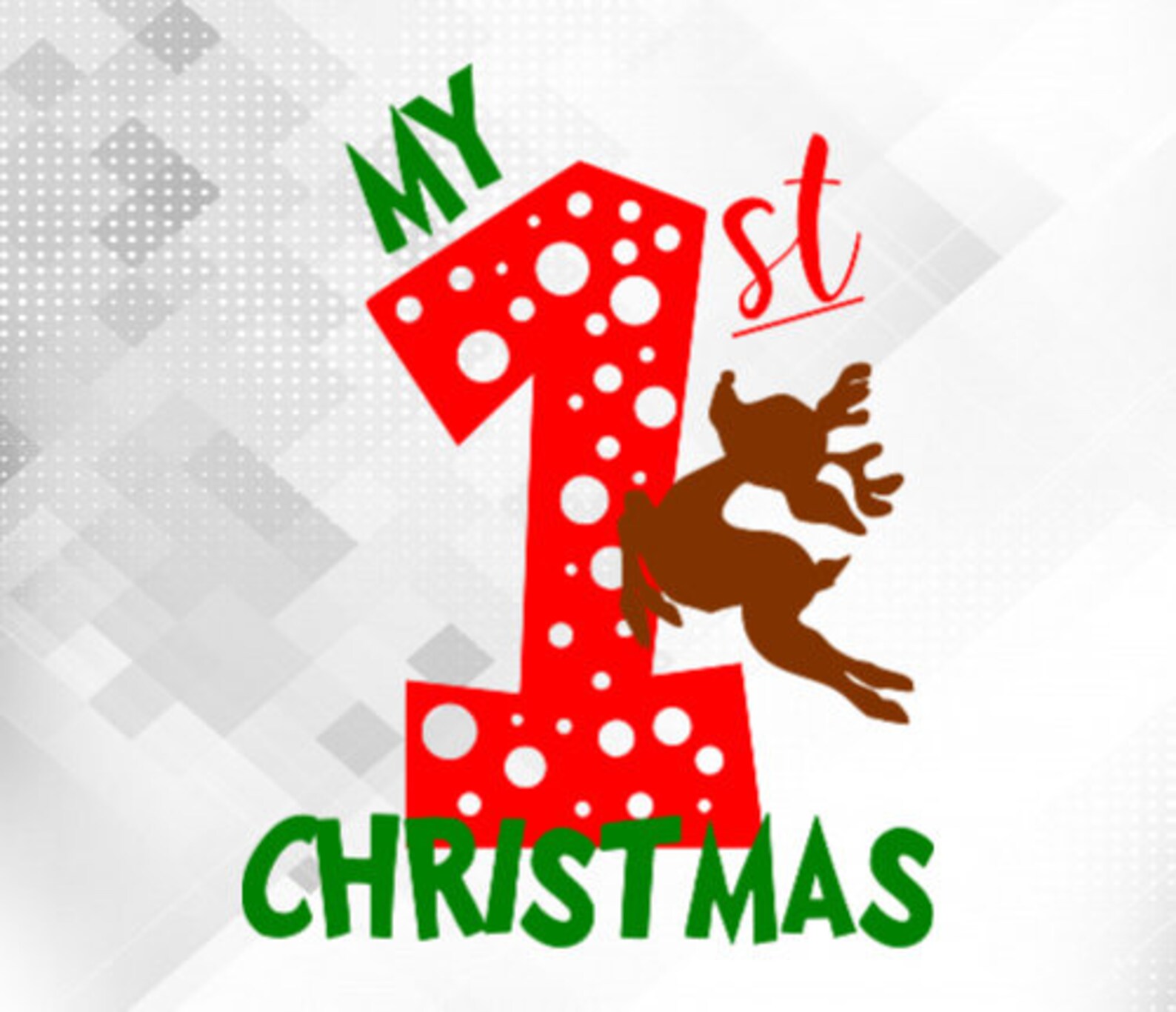 My First Christmas Svg Christmas SVG My 1st Christmas Svg | Etsy