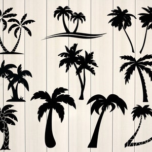 Palm Tree Svg, Palm Svg, Tree Svg, Landscape Svg, Palm Trees Svg, Palm ...