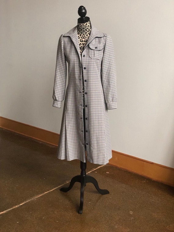 1950s 1960s Coat Dress ~ Saks Fifth Avenue ~ Ballo