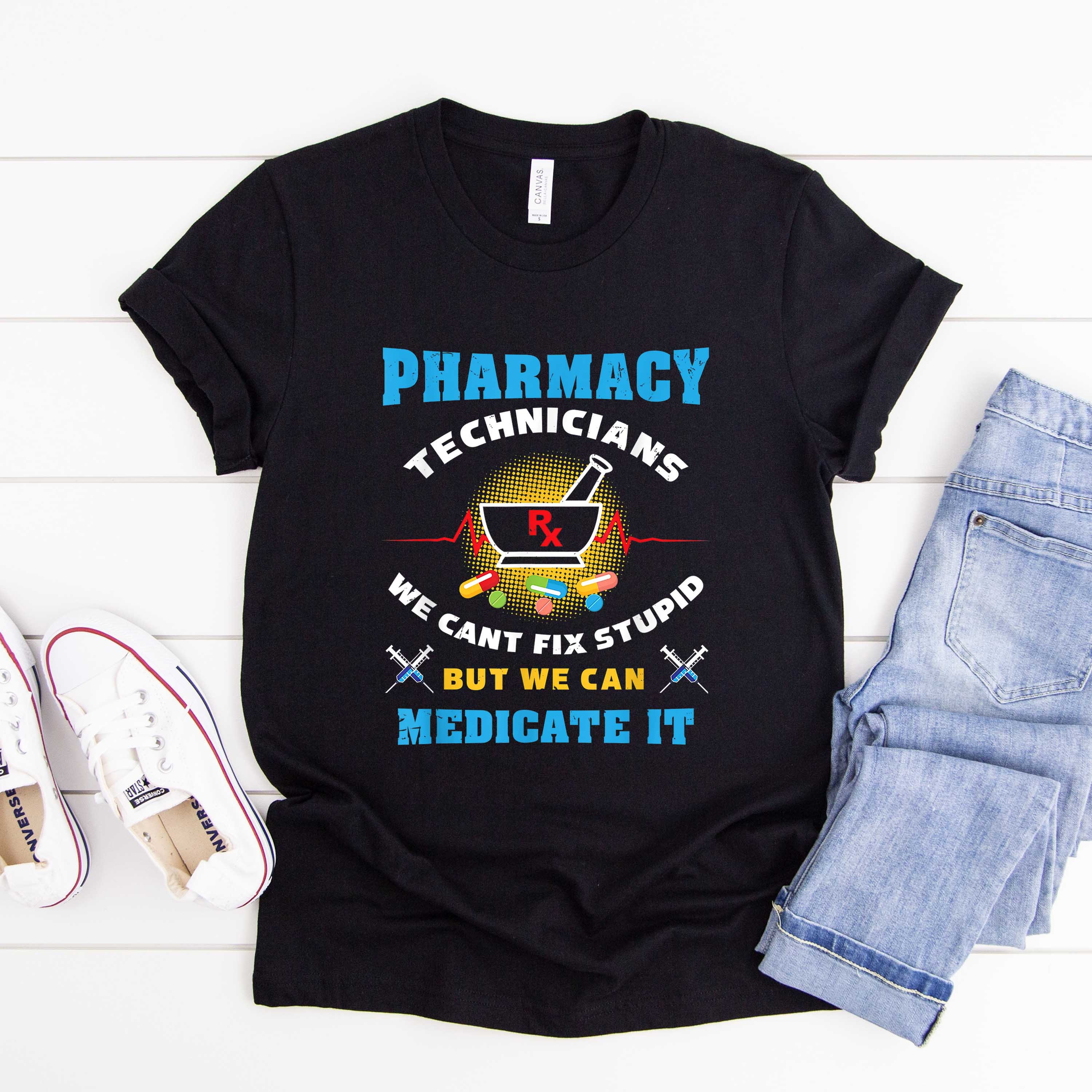 Pharmacy Tech Shirt Pharmacy Technician Shirt Pharmacy | Etsy
