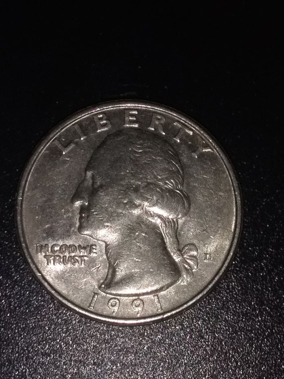1991 D Quarter With Error Etsy 1991-d-quarter-with-error-etsy
