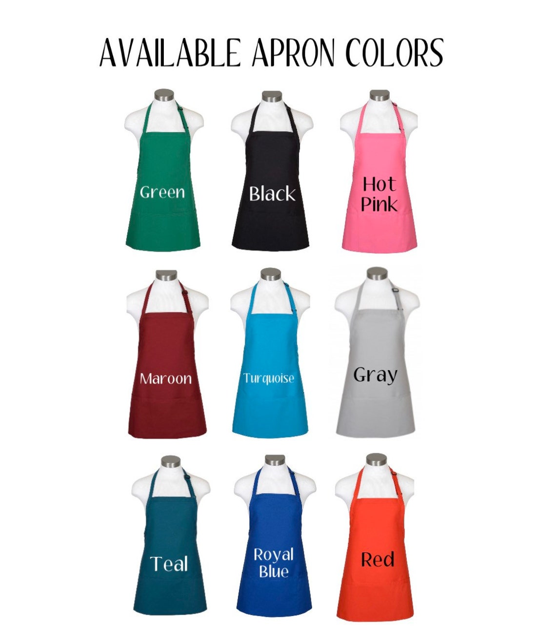 Aprons for Woman Personalized Apron for Women Aprons Etsy