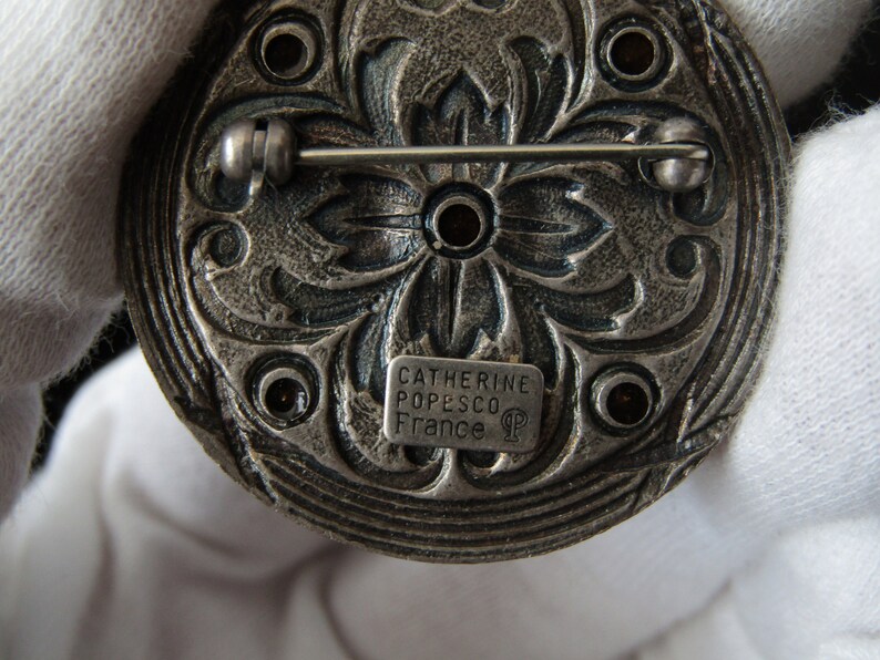 catherine popesco france brooch