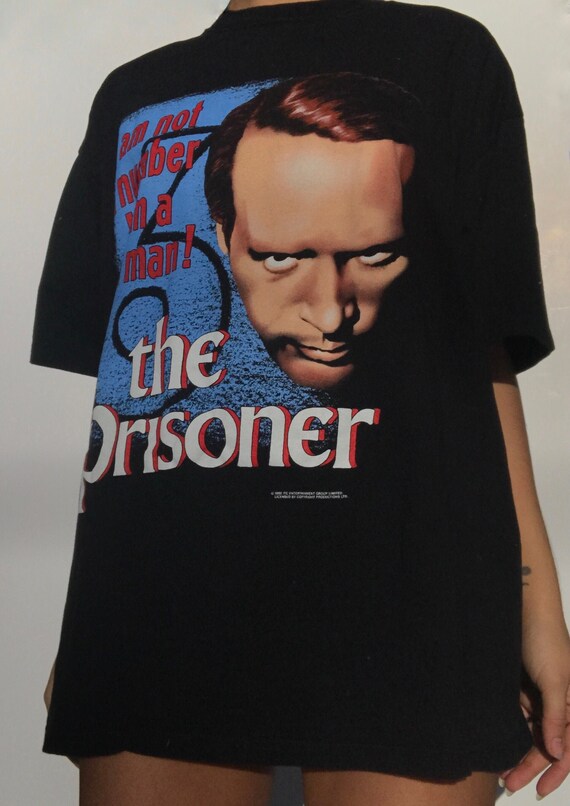 Vintage 90s graphic t shirt for The Prisoner