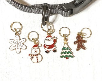 Christmas Collar Charm! Pet Collar Charm! Christmas Dog Tag! Christmas Cat Tag! Pet Collar Accessory!