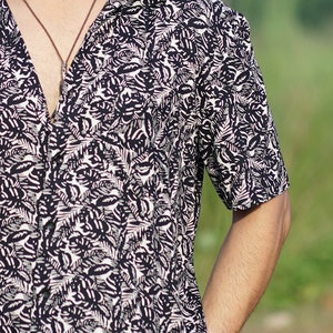 Black Leaf Shirt image 3