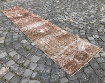 300 x 60 cm, Boho Teppich Läufer, Teppichläufer, Kelim Teppich, Läufer, Wollteppich, Vintageteppich, Korridorteppich,