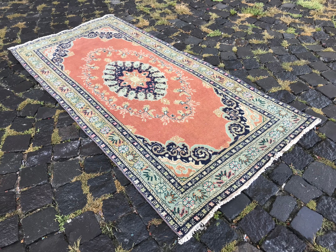 Tukish Wool Rug Vintage Rug, Turkish Wool Rug, Boho Decor, Wool Area Rug, Rugs for ...