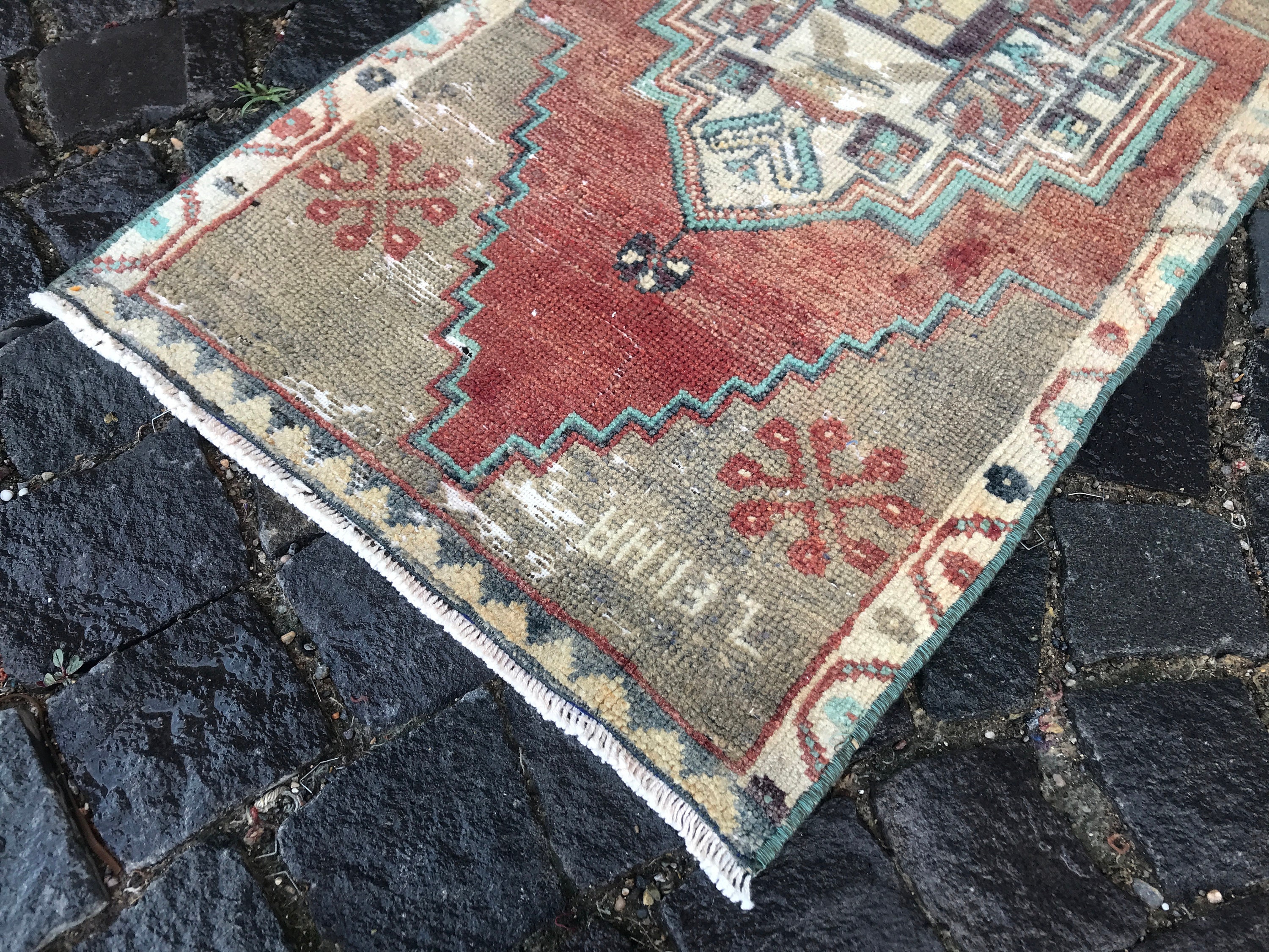 Small Rug Enteryway Rug Wool Rug Bohemian wool rug Etsy