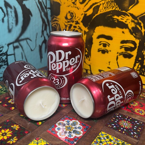 Dr. Pepper Candle for Him Etsy