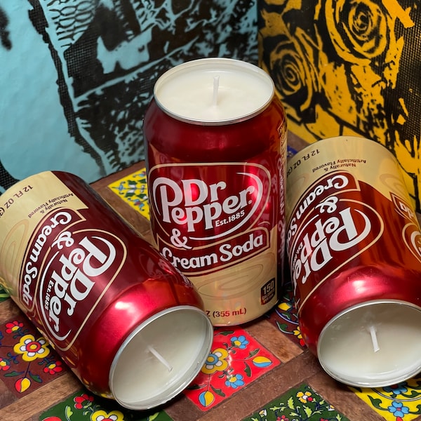 Dr. Pepper Candle for Him Etsy