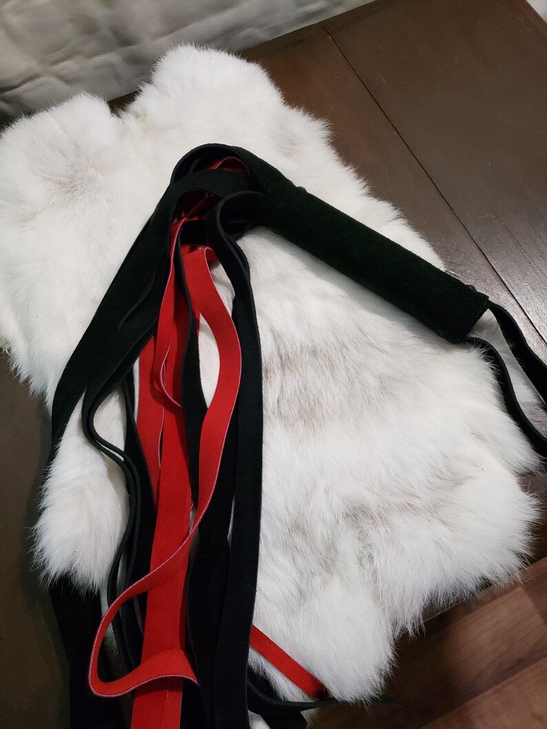 Suede 2 Layer Leather Flogger Suede 2 Layer Leather Flogger